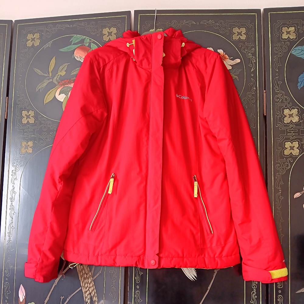 Columbia Womens Red Jacket